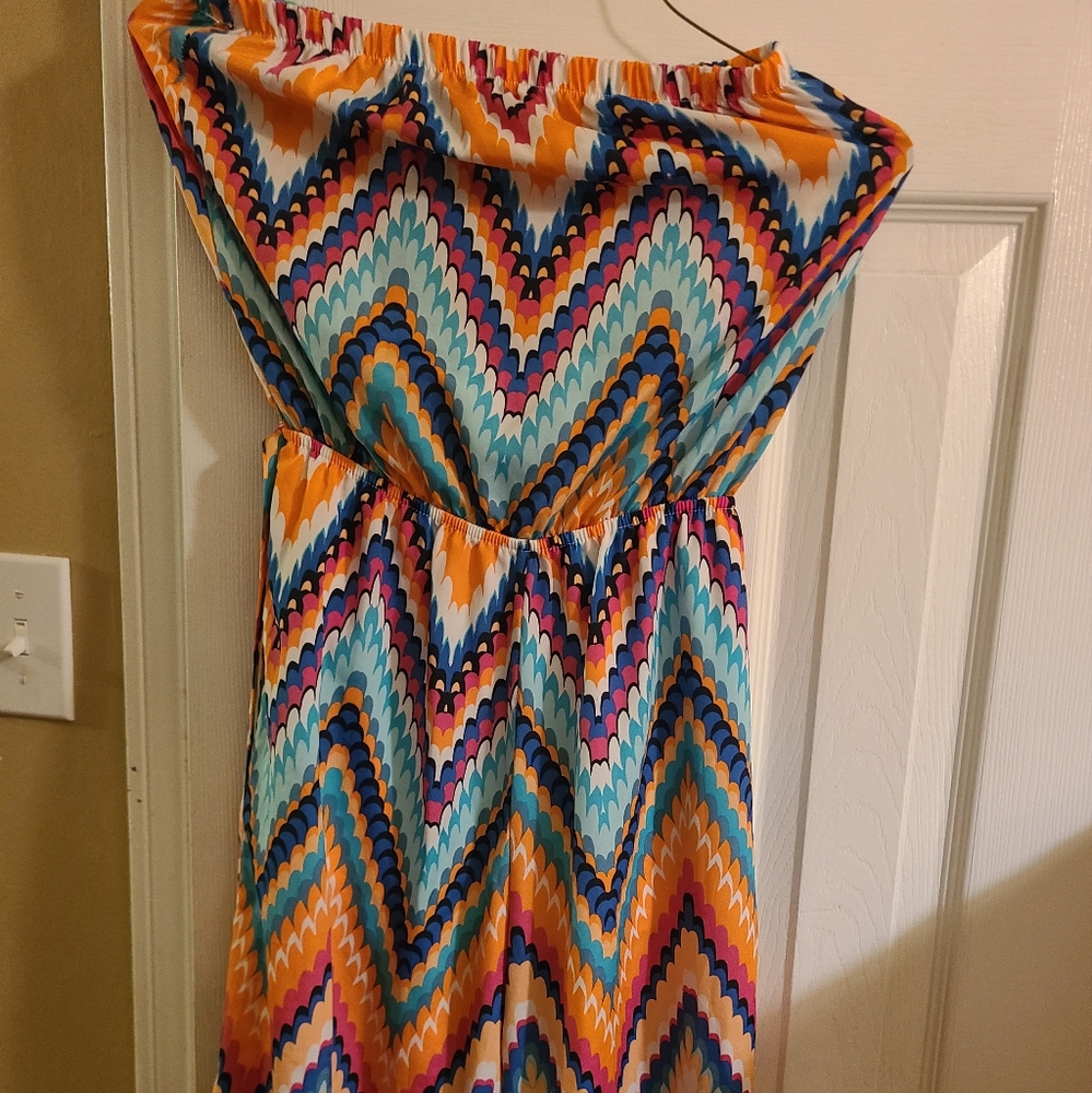 Strapless Romper